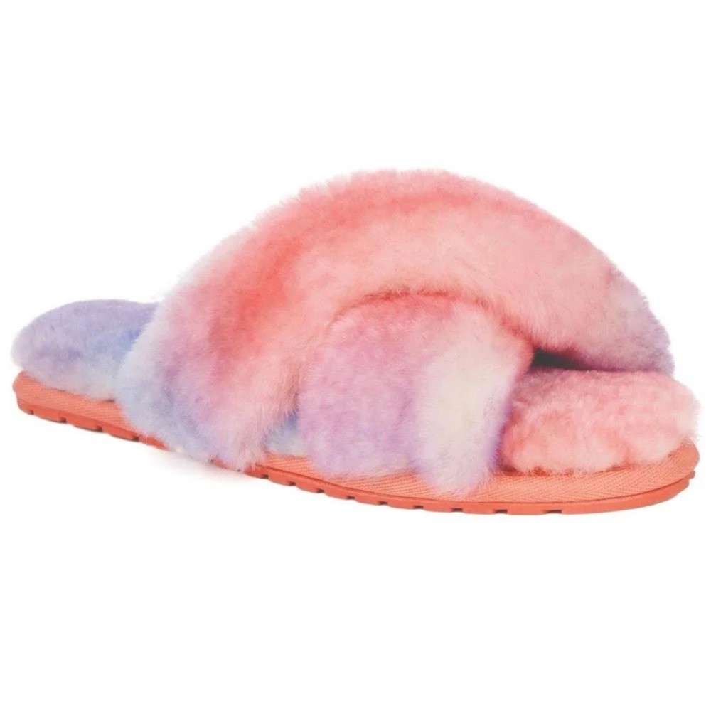 EMU Australia Mayberry TRI1 W12426 Slippers, Size 5,‎ Color: Coral